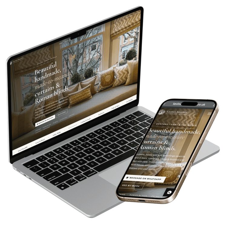 The Lavina's Interiors website