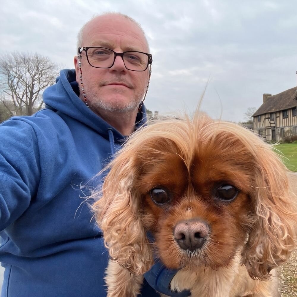 Craig and his dog Rudy